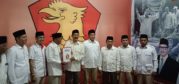 Fattah Jasin Ambil Sekaligus Setor Formulir Bacabup di DPC Partai Gerindra&nbsp;Pamekasan