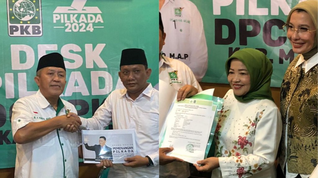 Kholiq vs Lathifah Shohib Rebut Rekom DPP PKB untuk Maju Pilbup Malang 2024