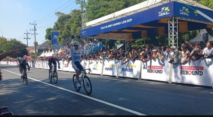 ITdBI 2024 Etape 1, Pembalap Nasional Raih Juara&nbsp;3