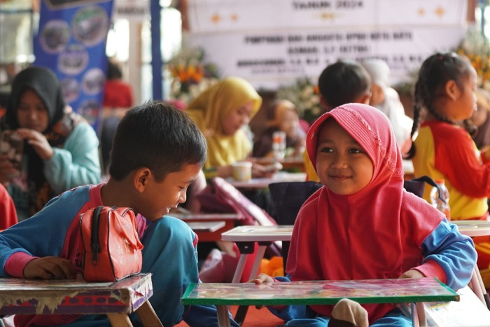 Ratusan Siswa-siswi Bersatu Padu Peringati Hari Anak Nasional 2024 di Kota Batu