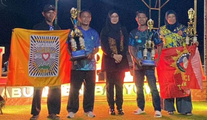 PSHT Bali Raih Juara Umum I Kompetisi Banyuwangi Silat On The Beach 2024