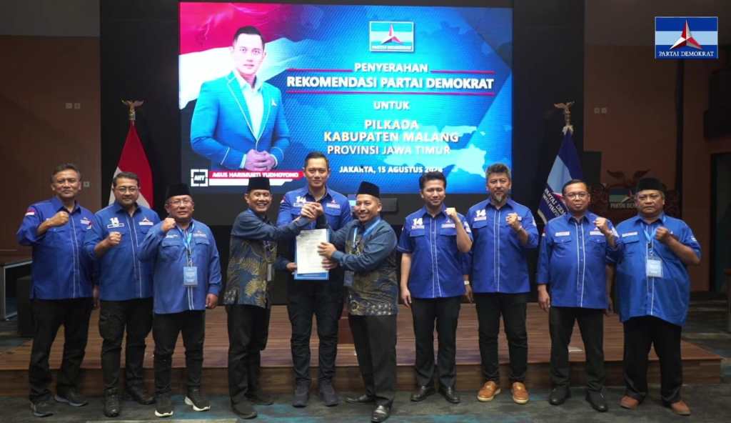 Demokrat Beri Rekom ke Abah Gun-Dokter Umar, Calon Tunggal Tidak Jadi di Pilbup&nbsp;Malang?