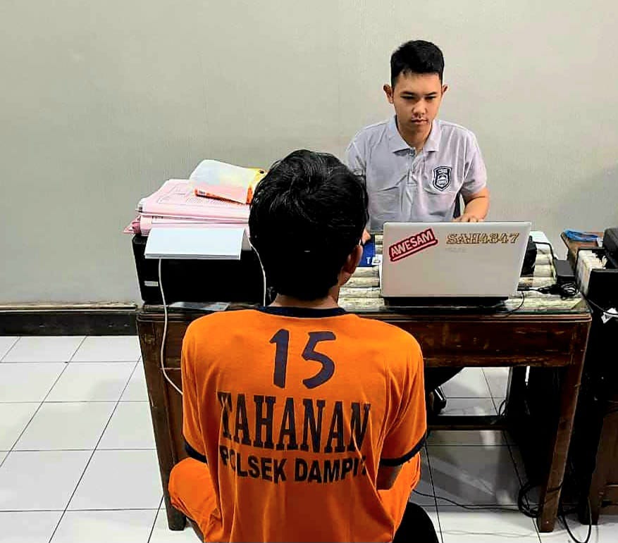 Pria Pengrajin Alumunium Dibekuk Reskrim Dampit Gegara Jualan&nbsp;Sabu