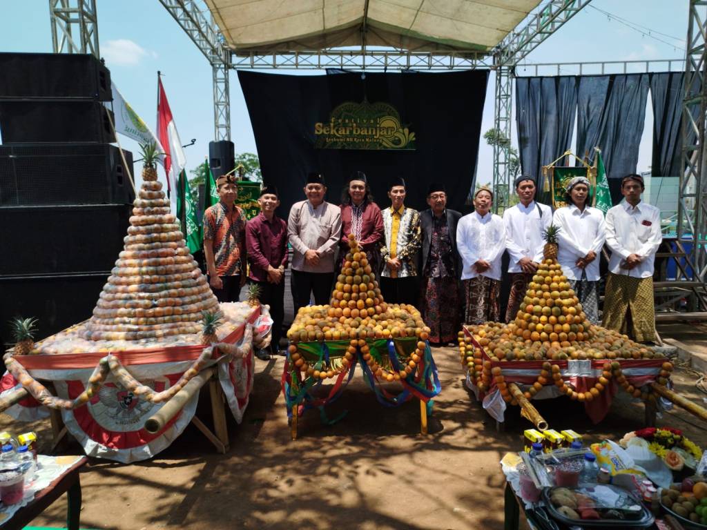 Lestarikan Budaya dan Semangat Gotong Royong di Festival Sekarbanjar Lesbumi NU Kota&nbsp;Malang